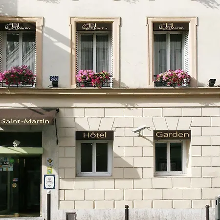 Hotel Garden Saint Martin Paris